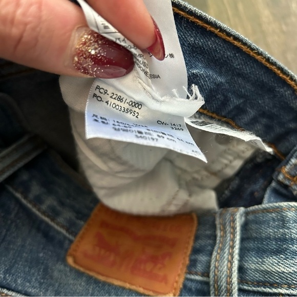 Levi’s Wedgie Icon Jeans in Classic Tint Sz 25 - Picture 9 of 9